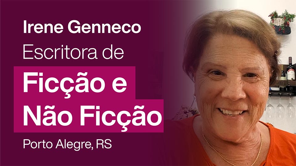 O curso alerta sobre todas as etapas de um livro que vão para além de escrever. – Irene Genecco