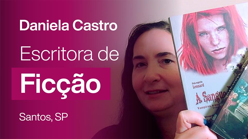 Se não fosse a Lilian eu não teria realizado o meu sonho de participar de uma Bienal como convidada para autografar. – Daniela Castro