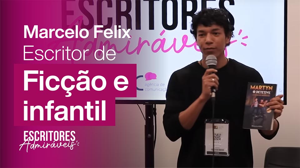 A casa hoje onde eu moro, uma porcentagem, foi paga com dinheiro do livro. – Marcelo Felix