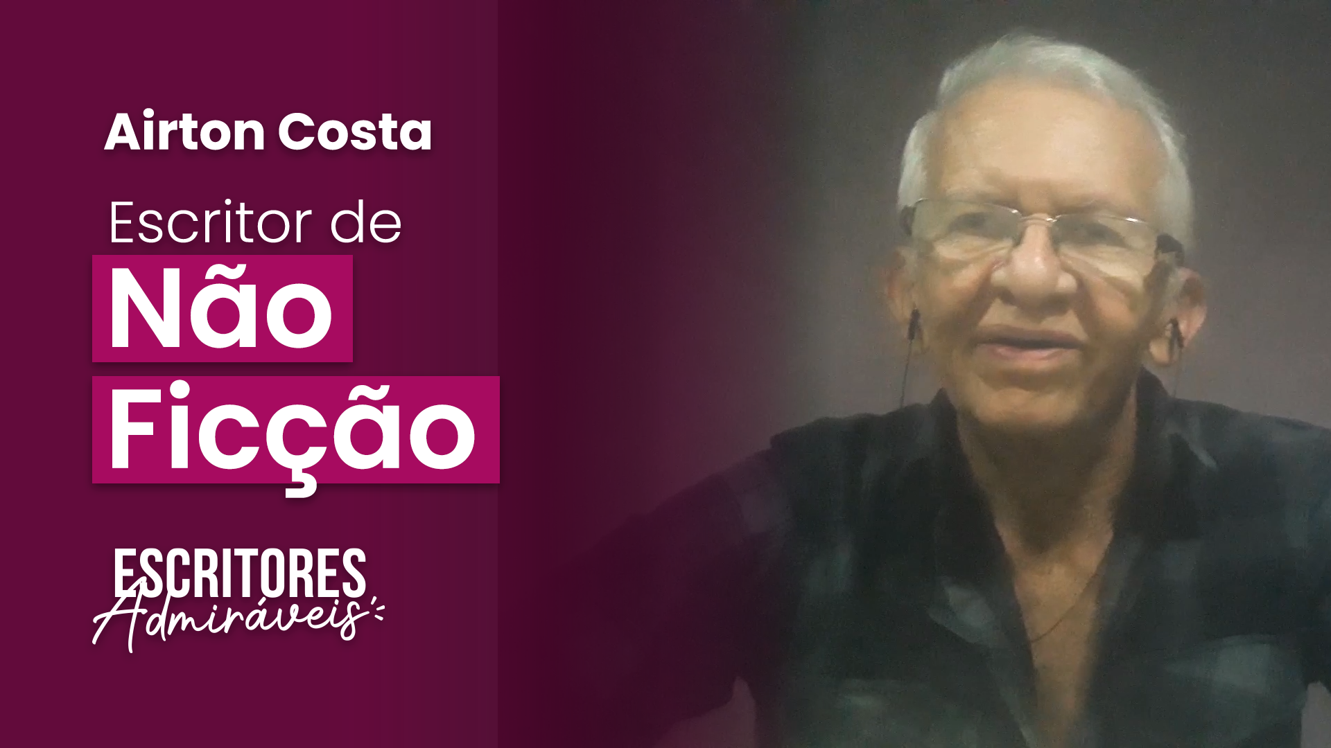 Assisti a aula e fiquei contagiado – Airton Costa