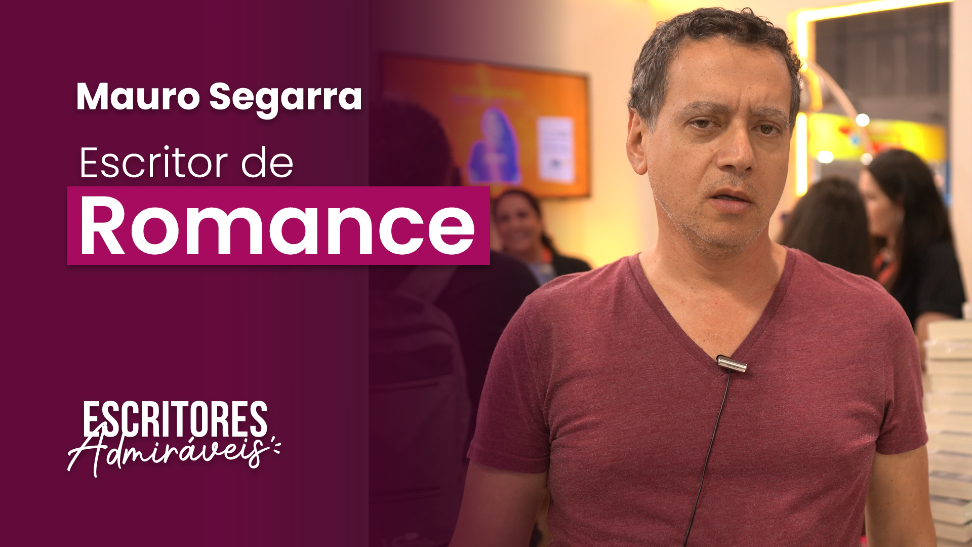 Você aprende a ter uma maturidade que é muito importante – Mauro Segarra